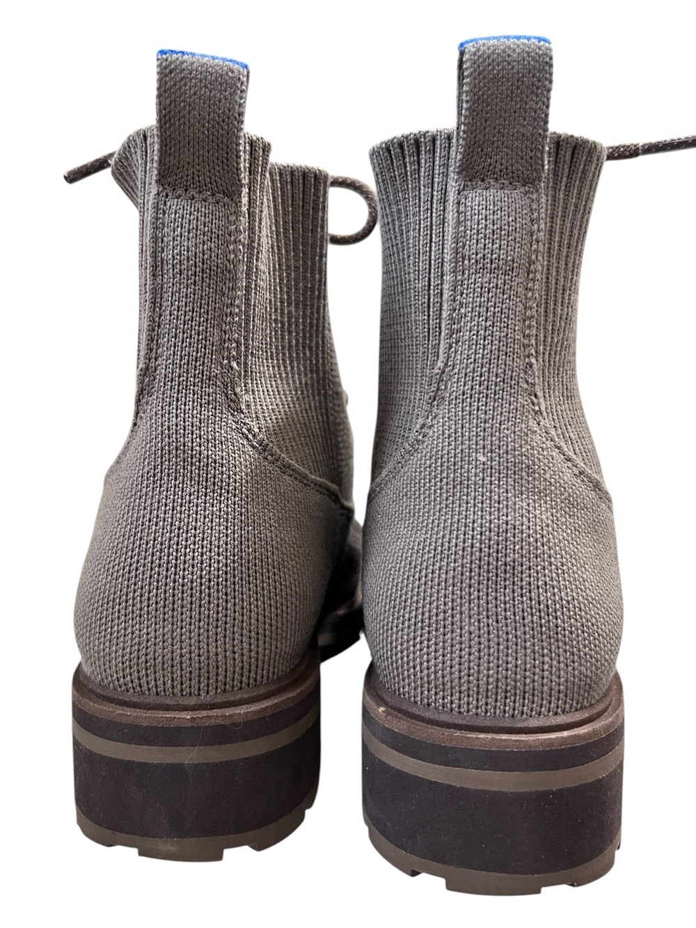 The Cozy Laced Lug Boot, Water-Resistant Merino in - Picture 6 of 13